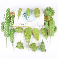 Succulent cactus living room home decoration potted potless simulation home office desktop decoration decorations Cleaning Tools