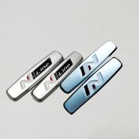 2Pcs 3M Car Seat Sticker N LINE Emblem Badge Sticker For Hyundai I40 I30 IX35 IX25 Sonata Tucson N Line Elantra Hyundai Sticker