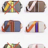 GUESS Explosive small bag niche retro printing camera bag small square bag thick shoulder strap one shoulder Messenger womens bag