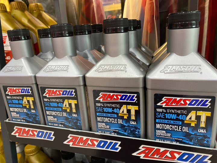 น้ำมันเครื่อง-amsoil-10w-40-4t-performance-4-stroke