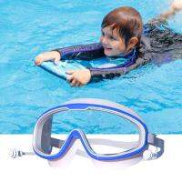 Swimming Goggles Wide Vision Transparent Pool Goggles With Earplugs Kids Summer Swim Leak-proof Goggles For Diving Goggles