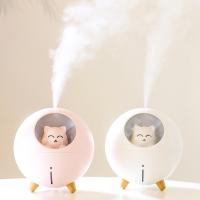 น่ารัก Planet Cat Air Humidifier Ultrasonic Aroma Diffuser โรแมนติกสี Led Light Usb Mini Humidificador Diffusor Fogger - Humidifiers -