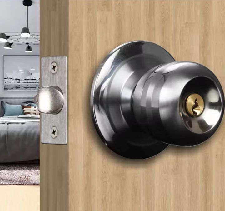 High Quality Spherical Door Lock Bedroom Door Lock Stainless Steel Lock