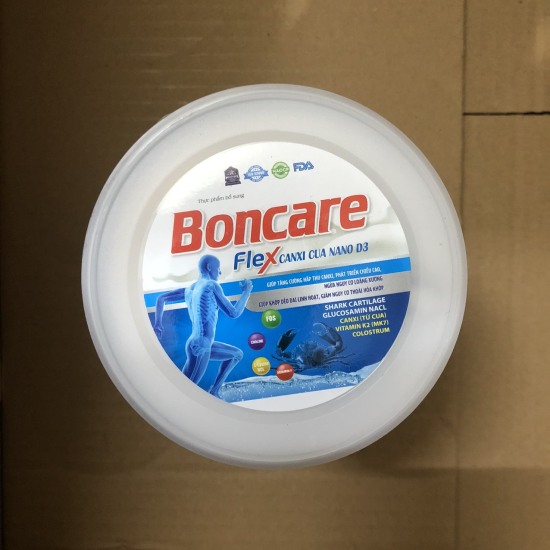 Sữa bột boncare flex canxi cua nano d3 với thành phần sụn vi cá mập - ảnh sản phẩm 3