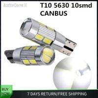 AUTOCARE X 5pcs 5630 CANbus LED T10 10SMD ไฟภายในรถ สากลสากลสากล DC 12V ไฟเลี้ยวด้านข้างรถ