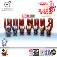 Cosbaby IRON MAN MARK I-VII Collectible Set from Iron Man 3 by Hot Toys โมเดล ฟิกเกอร์ ตุ๊กตา