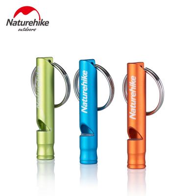Naturehike Outdoor Professional Emergency Survival Whistle Portable Outdoor Survival Equipment Emergency aluminium alloy Whistle Survival kits