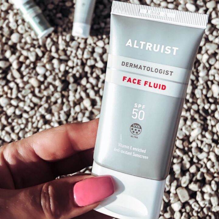 KEM CHỐNG NẮNG ALTRUIST DERMATOLOGIST SUNSCREEN FACE FLUID SPF50 50ML Lazada.vn
