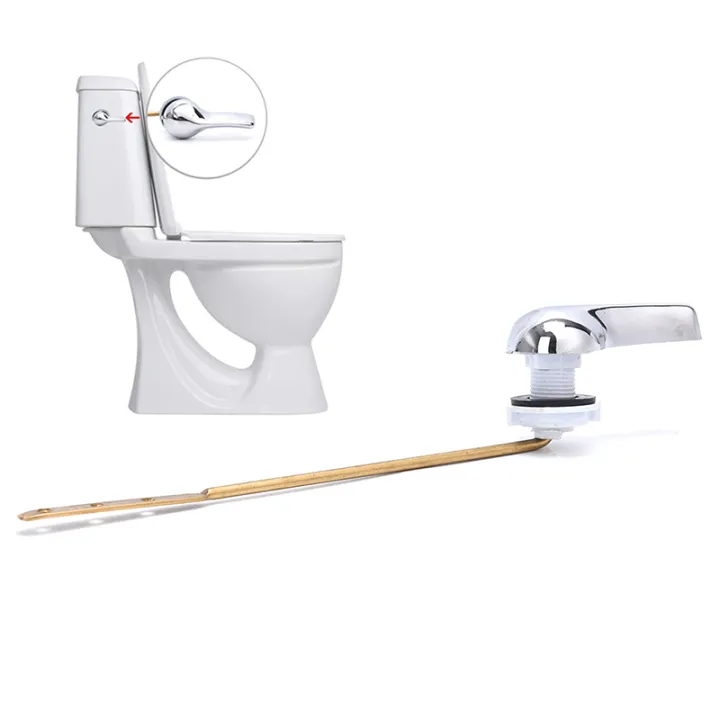 Regh Universal Side Mount Toilet Handle Tank Flush Lever Replacement
