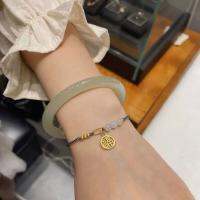 celet lcedony Hetian celet s Sm and Bangle Round Bar celet Hot