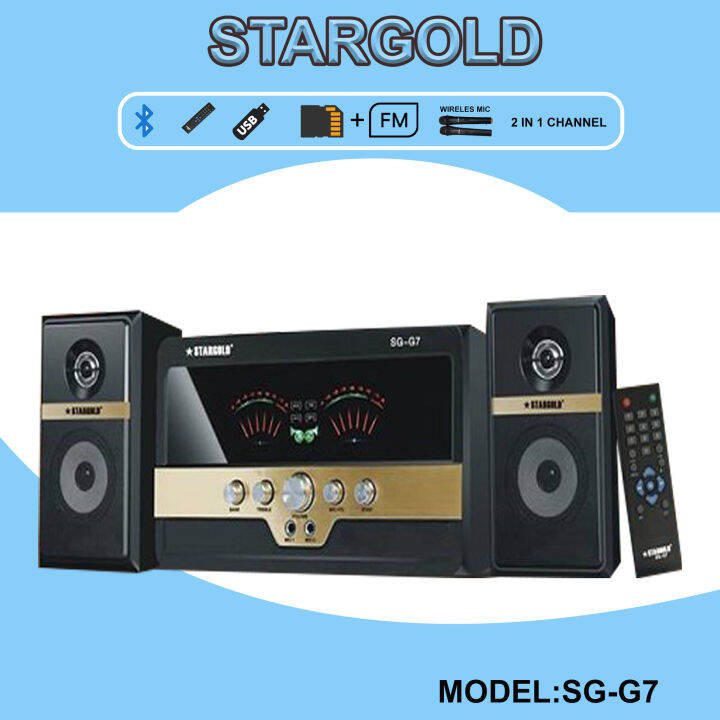 STRAGOLD KARAOKE HOME THEATER SYSTEM SGG7 Lazada