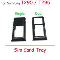 เหมาะสำหรับ SM-T290ขนาด Samsung Galaxy Tab A 8.0นิ้ว T290 SM-T295 T295ช่องเสียบซิมช่องเสียบบัตรที่ใส่ถาดช่องเสียบซิมเครื่องอ่านการ์ด