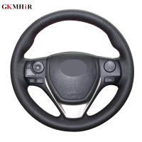 Soft Artificial Leather Car Steering Wheel Cover for Toyota EZ RAV4 2013- Corolla 2013-2017 Scion iM 2016 Auris 2013-2016