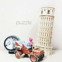 จิ๊กซอว์ 3มิติ หอเอนปิซา ประเทศอิตาลี ตัวต่อ 30ชิ้น 3D Puzzle CubicFun Leaning Tower of Pisa ตัวต่อ3มิติ ของขวัญ วันเกิด ปีใหม่ ส่งเร็ว - Toys Store