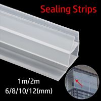 1M/2M U Corner Shape Silicone Rubber Window Sealing Door Weather Strip Draft Stopper For Shower Room Acoustic Panel 6/8/10/12mm Decorative Door Stops