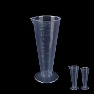 JIANG 50ml 100ml Transparent cup scale Plastic measuring cup Measuring Tools NEW,