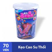 Kẹo cao su thổi Big Babol Trái Cây Hỗn Hợp Dạng Hũ 70 viên