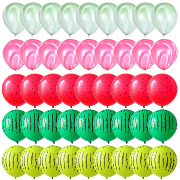 cc-40pcs-watermelon-balloons-hawaiian-supplies-wedding-decoration-birthday-ballon