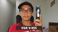 VGR V030 Professional กันน้ำผม Trimmer ผู้ชายปัตตาเลี่ยน Grooming ต่ำปัตตาเลี่ยนใบมีดเซรามิคไทเทเนียมผู้ใหญ่