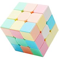 Macaron 3X3 Stickerless Magic Cube 3X3X3 Cubing ห้องเรียน Macaron Speed Cube