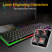 Gaming keyboard and Mouse Wired keyboard with backlight keyboard Russia Gamer kit 5500Dpi Silent Gaming Mouse Set For PC Laptop