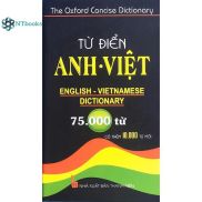 Sách Từ điển Anh - Việt 75.000 từ - NTbooks