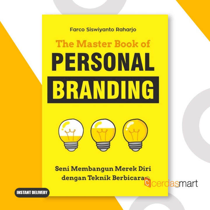 Buku The Master Book Of Personal Branding: Seni Membangun Merek Diri ...