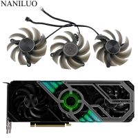 FD8015U12D พัดลมทำความเย็นสำหรับ Palit Geforce RTX 3060 Ti 3070 3070Ti 3080 3080Ti 3090 Gamingpro OC กราฟฟิคการ์ด