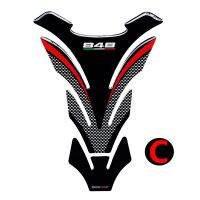 【HOT】 Motorbike Decorations Corner 3D เรซิ่นรถจักรยานยนต์แผ่นป้องกันกรณีรูปลอกสำหรับ Ducati 848 EVO Tankpad