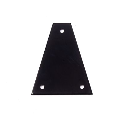 ‘【；】 Blank High Quality Aluminum Alloy Truss Rod Cover ACCS For Import Jackson Guitar - Black