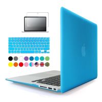 3 In 1 Matte Hard Case สำหรับ Air Pro Retina 11 12 13 15แล็ปท็อปสำหรับ 13.3 15.6พร้อม Touch Bar