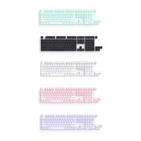 104 Keys พุดดิ้ง Keycaps ABS ซิลิโคน Silent Key Cap Set สำหรับ 21/61/87/104/108 คีย์ Mechanical Keyboard Replacement Keycap-qlcaee181