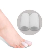 ◑❐ 2Pcs Silicone Gel Tube Bandage Finger Toe Protectors Foot Feet Pain Relief Guard for Feet Care insoles Feet Care Tool