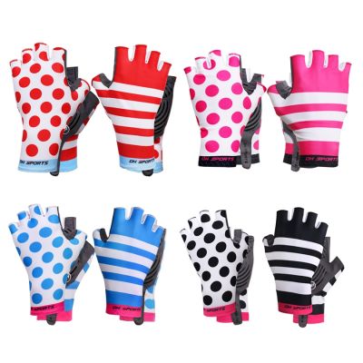 【JH】 SPORTS Cycling Gloves Half Shockproof Breathable Mountain Men Individuality Clothing