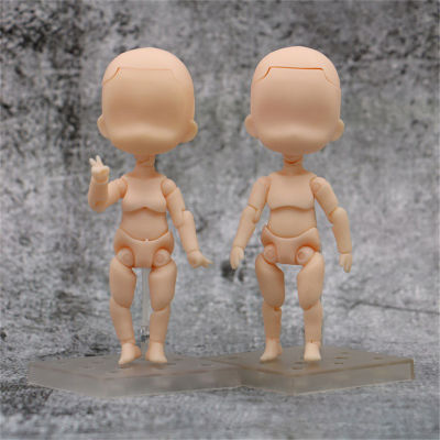 12cm Action Figure anime Toys Movable jointed dolls bjd nude ob11 body doll children Model Mannequin Art Sketch Draw figures