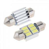 Kumsun 2ชิ้น31มิลลิเมตร12โวลต์5630 6 SMD ลูกโลก AU C An BUS พู่ห้อย LED ภายในรถโดมแสงจ้า