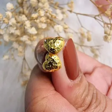 Louis Vuitton Vuitton Inclusion Heart Earrings - Gold-Plated Drop