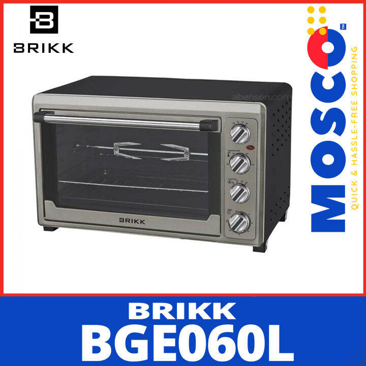 Brikk BGE060L l 60 Liters, Electric Oven Lazada PH