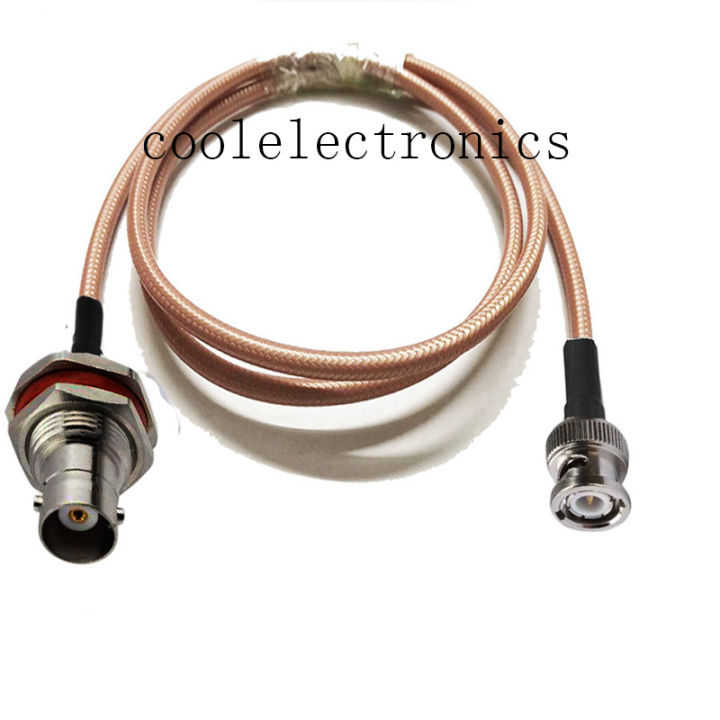 RG142 BNC Male to BNC Female O-ring RF Crimp Coax Pigtail Connector Low Loss Cable 10/15/20/30/50cm 1/2/3/5/10M