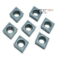 CCMT09T304 NN LTCK10คาร์ไบด์ชิ้นส่วนเครื่องกลึงเครื่องมือ CCMT 09T304 Turning Insert 10Pcs ใช้สำหรับที่ใส่เครื่องมือ SCLCR09