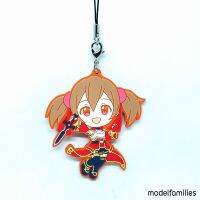 Silica (ซิลิก้า) พวงกุญแจป้ายยาง Sword Art Online ซอร์ดอาร์ตออนไลน์ (SAO) งาน BANPRESTO แท้จากญี่ปุ่น