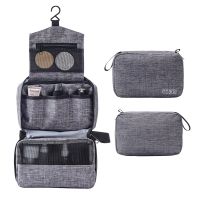 Men Women Hanging Cosmetic Bag Multifunction Travel Organizer Toiletry Wash Make up Storage Pouch Beautician Folding Makeup Bag Toiletries  Cosmetics