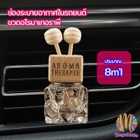 ขวดน้ำหอมอโรม่า  ขวดน้ำหอมติดช่องแอร์รถยนต์  car perfume bottle