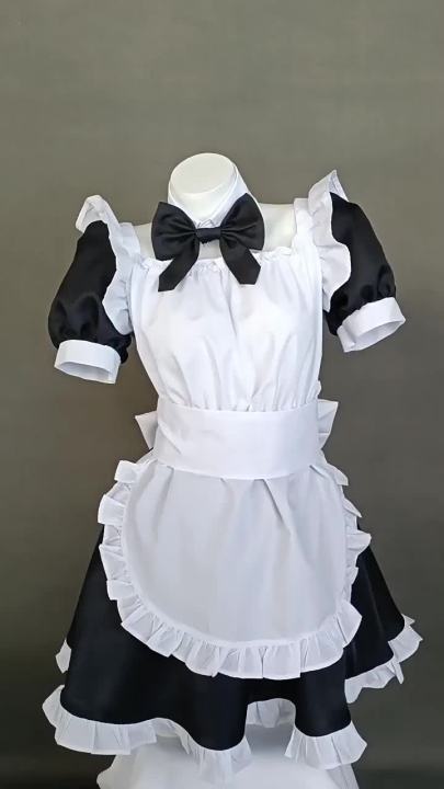 Anime Bocchi The Rock Cosplay Costume Gotou Hitori Maid Outfit Cosplay ...