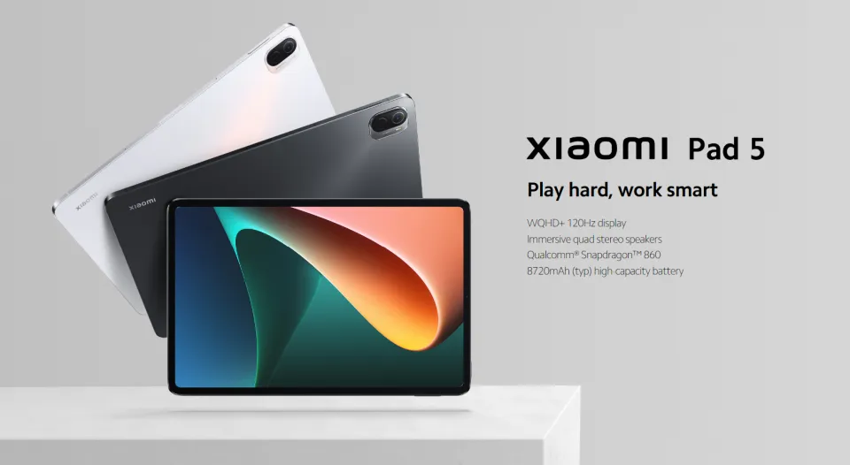 Xiaomi Pad 5 Tablet (6GB RAM + 256GB ROM) | Pearl White / Cosmic