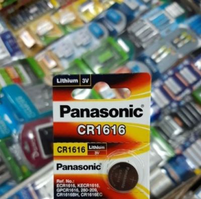 ถ่าน Panasonic CR1616 แพคสีแดง 1 ก้อน ของแท้ ของบริษัท