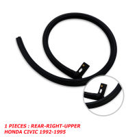 ยางขอบประตู หลังขวา-บน - นอก Rear Right Outer Weatherstrip Seal Strip Rubber Honda Civic EG EH EJ Sedan DX LX EX ปี 1992 - 1995