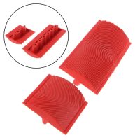 Drop Shipping 2PCS Imitation Wood Grain Paint Roller Brush Wall Texture Art Painting Tool Set Paint Tools Accessories