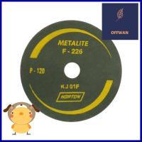 กระดาษทรายกลม NORTON เบอร์ 120 4 นิ้วSANDING DISC NORTON NO.120 4IN **จัดส่งด่วนทั่วประเทศ**