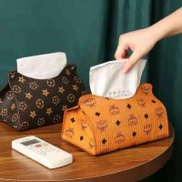 Fashion Creative Luxury Brand Tissue Box Holder Toilet Car Household Storage Napkin Paper